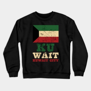 Flag of Kuwait Crewneck Sweatshirt